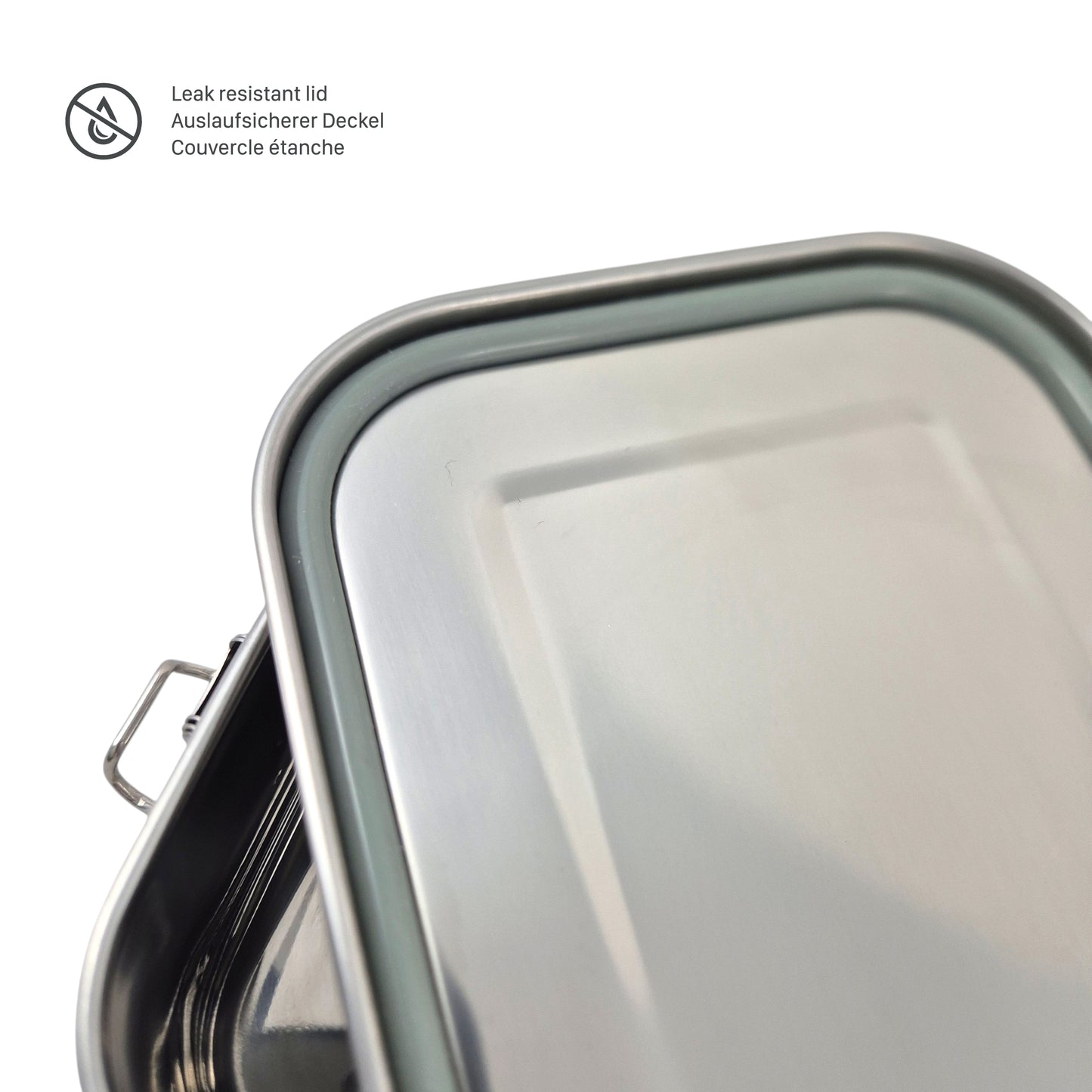 "Happy Whale" - Leak-proof stainless steel lunch box