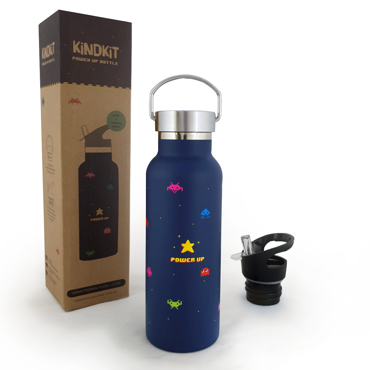 Power Up' Thermos Bottle (500 ml)