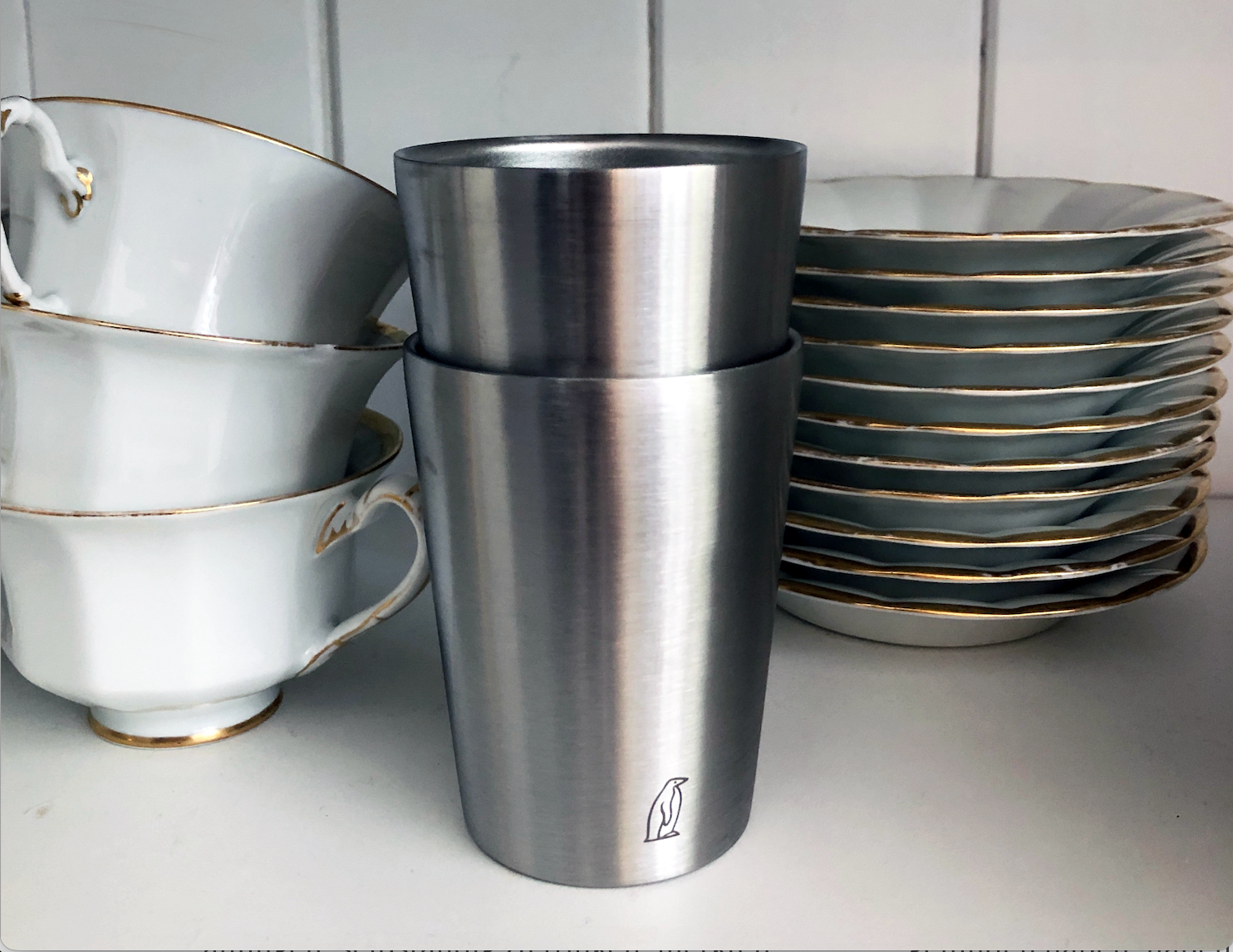 Edelstahl Kinderbecher & Trinkbecher