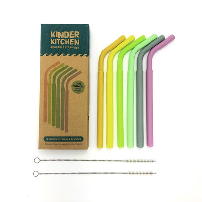 Reusable Straws Set (x6)