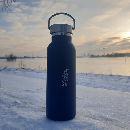 'Geometric Penguin' Thermos Bottle (500 ml)