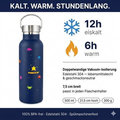 Power Up' Thermos Bottle (500 ml)