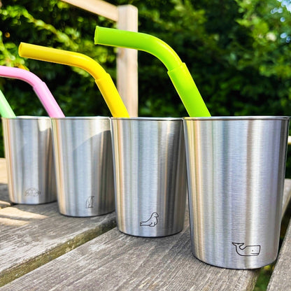 'Friendly Ocean Animals' (280ml/4 Per Pack) 