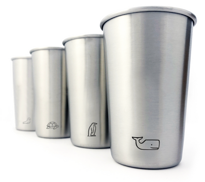 Das Ozean-Komplettset – Brotdose & Becher-Set (800ml Lunchbox + 4x 280ml Becher)