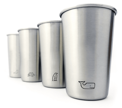 'Friendly Ocean Animals' (280ml/4 Per Pack) 