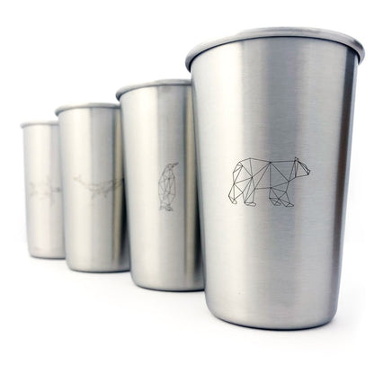 'Geometric Animals' (450ml/x4)