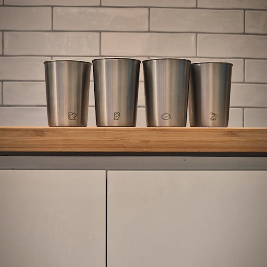 KiNDKiT Edelstahl Becher Waldtiere Produktvideo